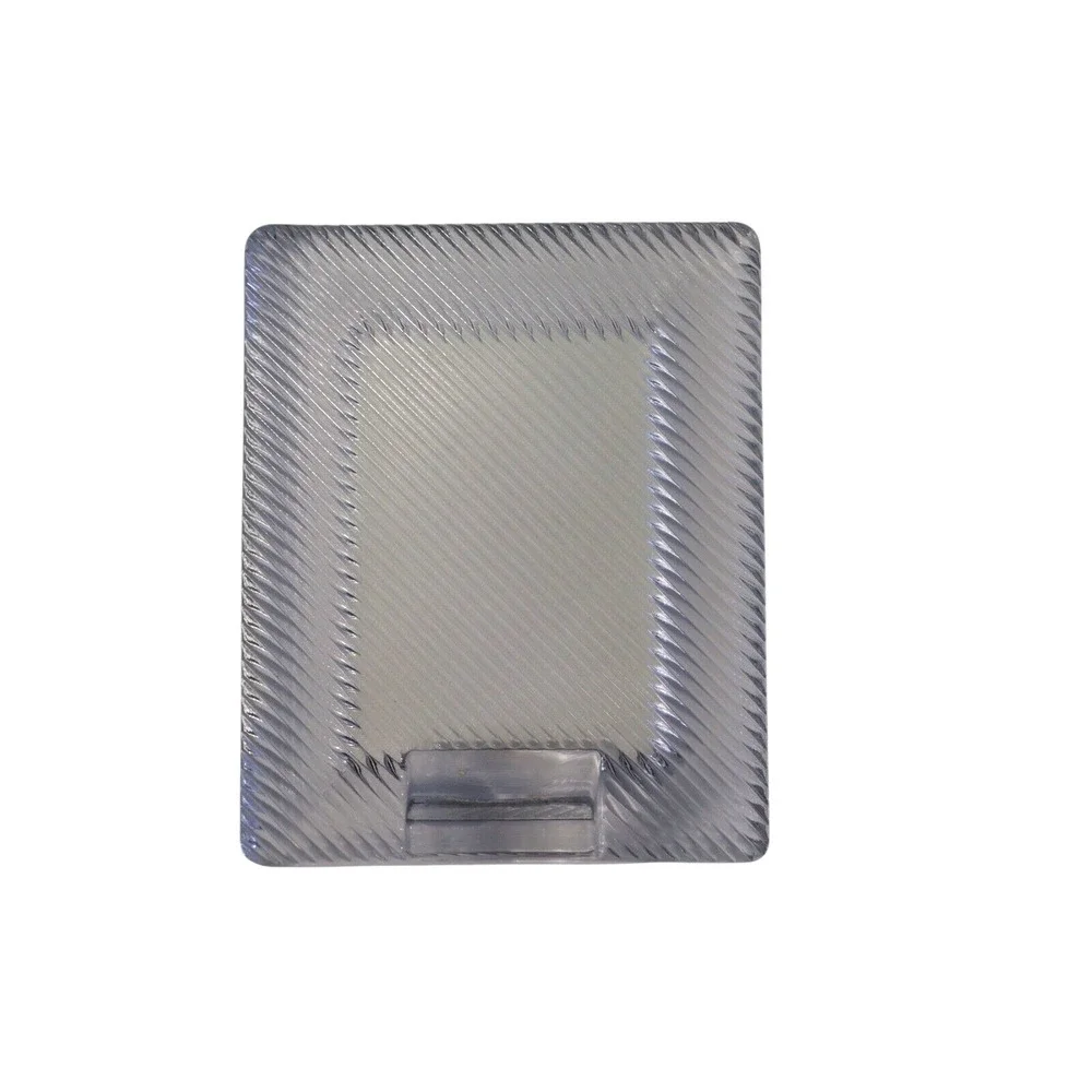 Vintage Crystal Transparent Clear Picture Frame‎ Self Stand